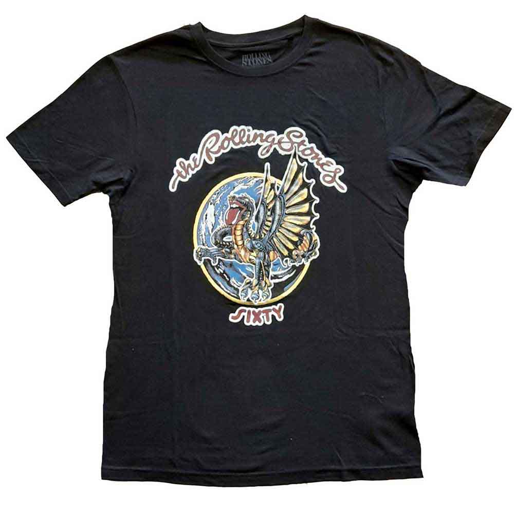 The Rolling Stones Woman's T Shirt - 60 Dragon Globe