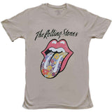 The Rolling Stones T Shirt - Flowers Tongue