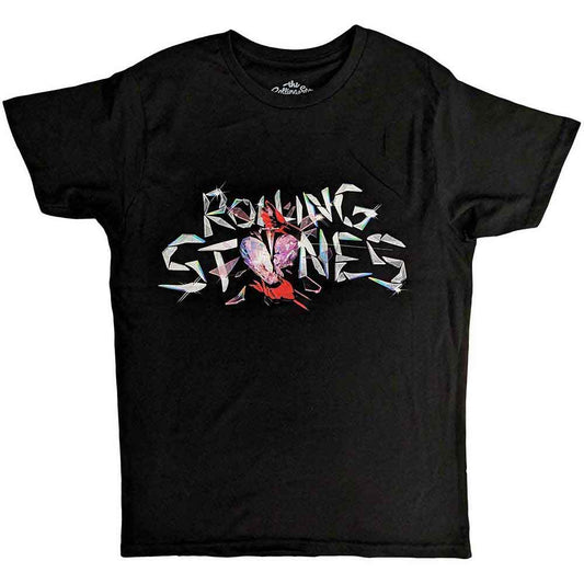 The Rolling Stones T Shirt - Hackney Diamonds Glass Logo