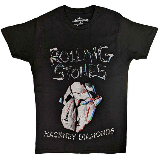 The Rolling Stones T Shirt - Hackney Diamonds Faded Logo