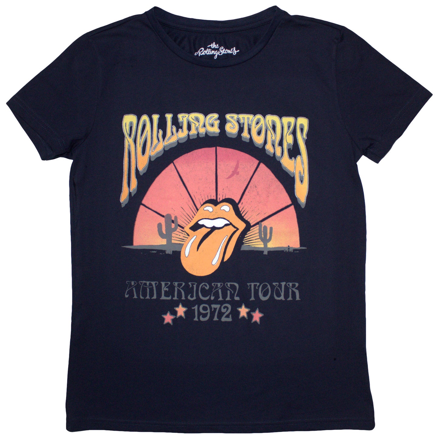 Rolling Stones Woman's T Shirt - Desert '72