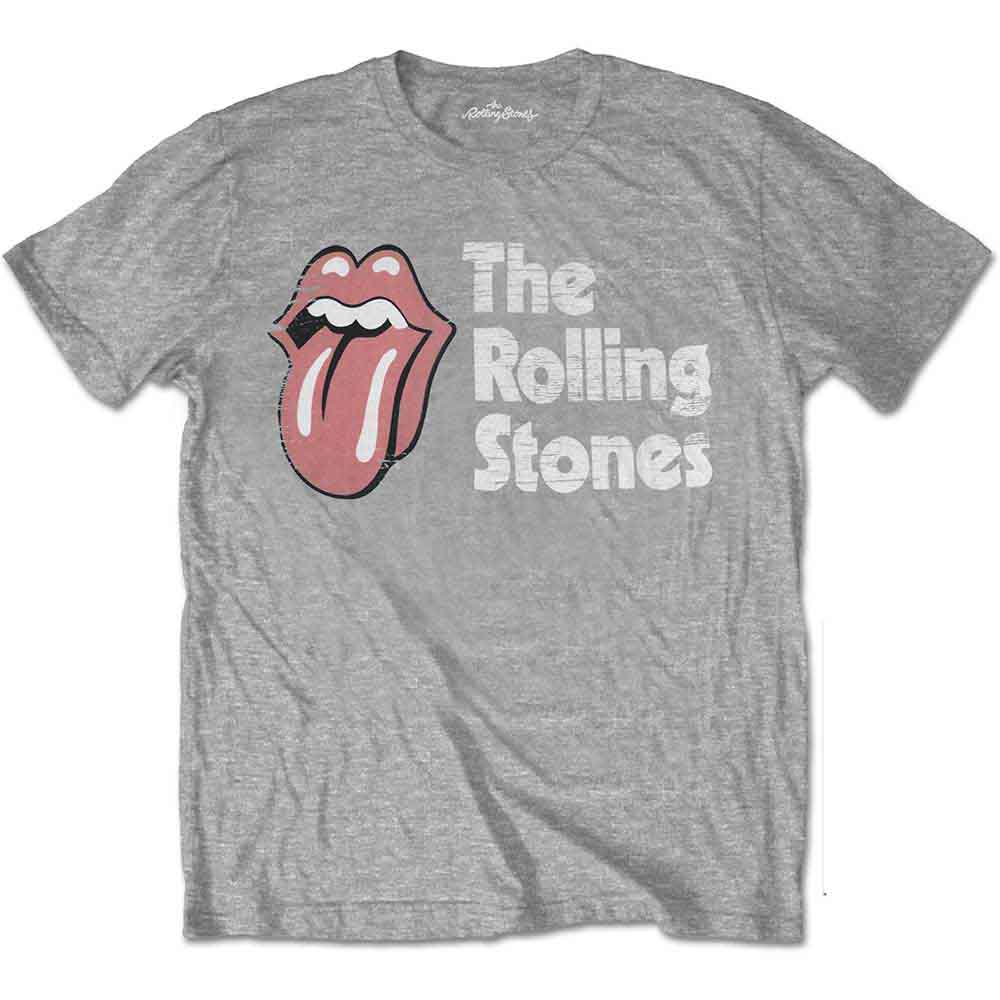 The Rolling Stones T Shirt - Scratched Logo