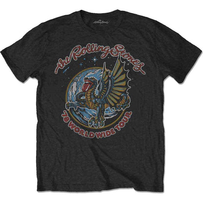 The Rolling Stones T Shirt - Vtge Dragon '78