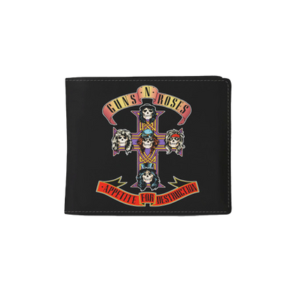 Rocksax Guns N' Roses Wallet - Appetite For Destruction  | Buy Now For 19.99