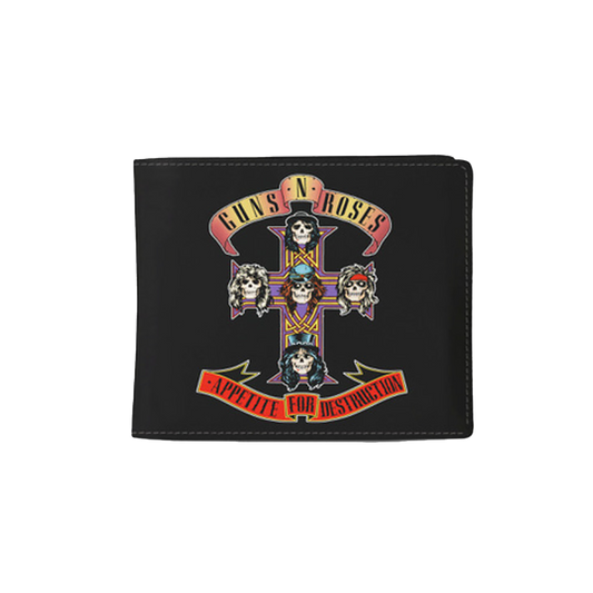 Rocksax Guns N' Roses Wallet - Appetite For Destruction  | Buy Now For 19.99