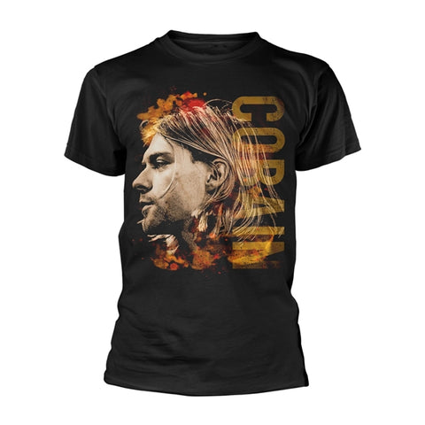 Kurt Cobain T Shirt - Coloured Side View