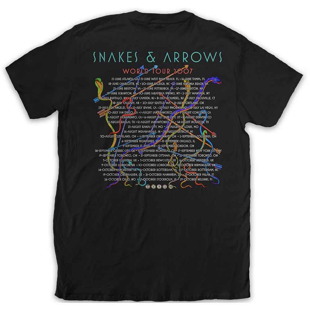 Rush T Shirt - Snakes & Arrows Tour 2007