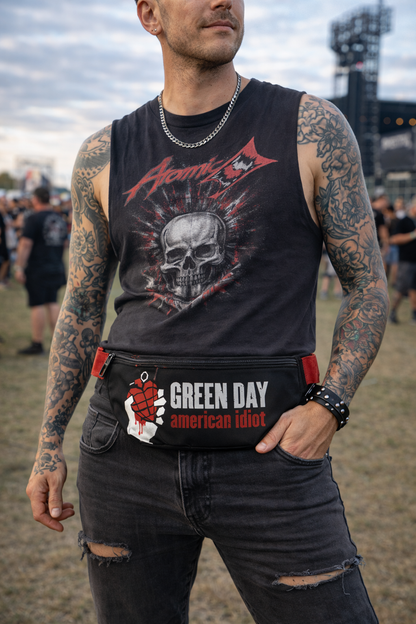 Rocksax Green Day Bum Bag (Fanny Pack) - American Idiot