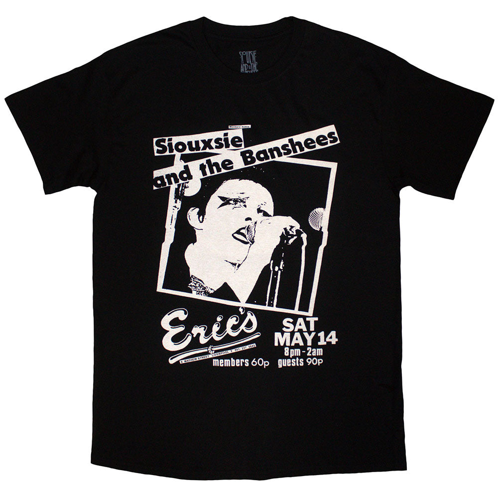 Siouxsie & The Banshees T Shirt - Eric'S | Buy Now For 24.99