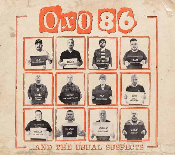 Oxo 86 LP - And The Usual Suspects (Creme Orange Vinyl) | Buy Now For 52.99