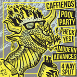 Caffiends & Heck Yes & Modern Advances LP - 4-Way Split | Buy Now For 32.99