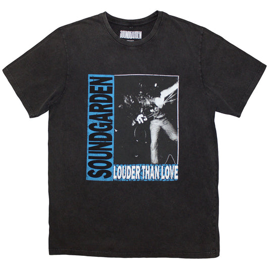Soundgarden T Shirt - Louder Than Love Stone Wash
