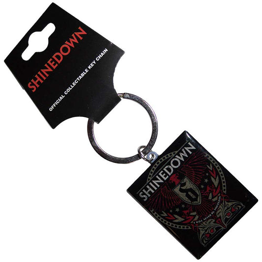 Shinedown Standard Keychains - I Will Never Be Voiceless