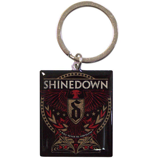 Shinedown Standard Keychains - I Will Never Be Voiceless