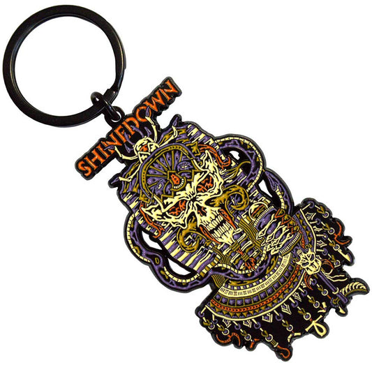 Shinedown Standard Keychains - Planet Zero Mummy