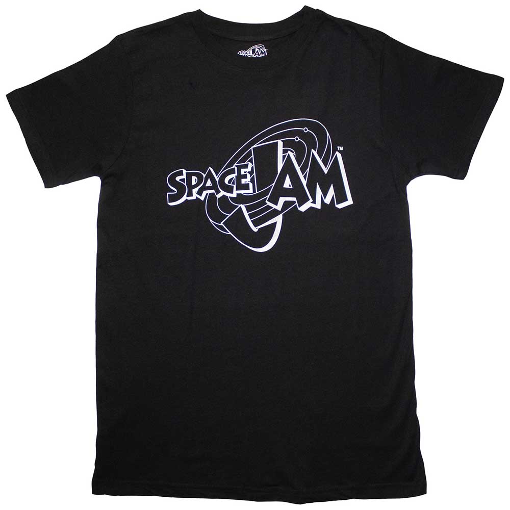 Space Jam T Shirt - Retro B&W Logo