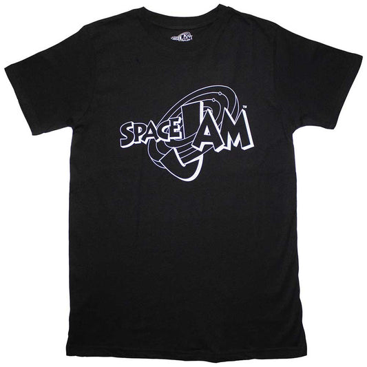 Space Jam T Shirt - Retro B&W Logo