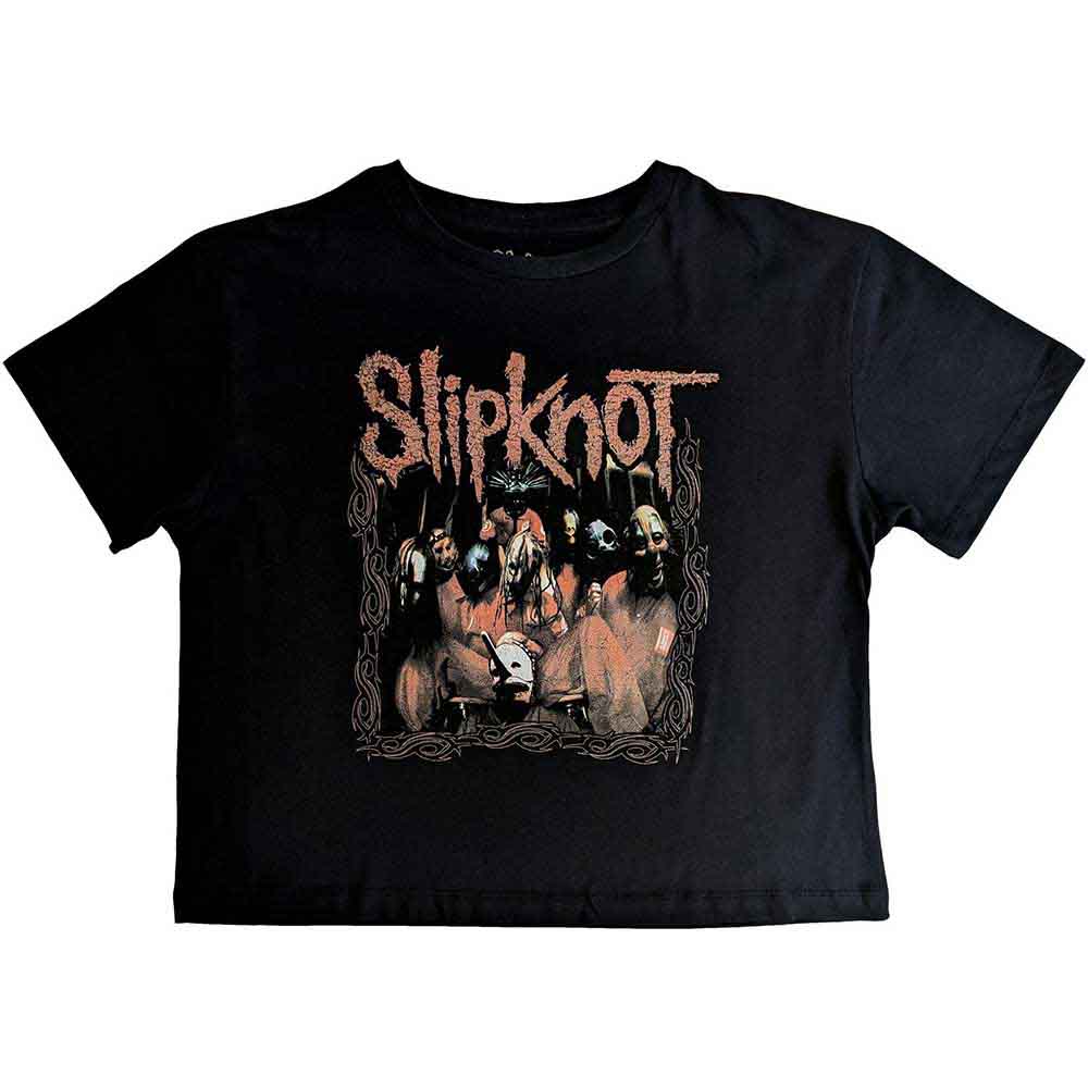 Slipknot Woman's Crop Top - Band Frame