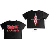 Slipknot Women's Crop Top - Don'T Ever Judge Me | Buy Now For 24.99
