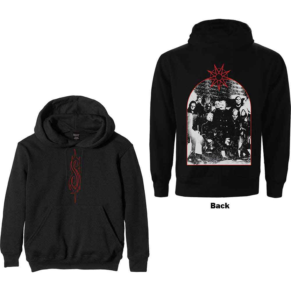 Slipknot Pullover Hoodie - Arched Group Photo