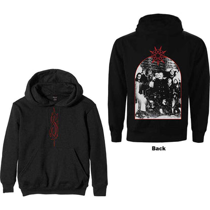 Slipknot Pullover Hoodie - Arched Group Photo