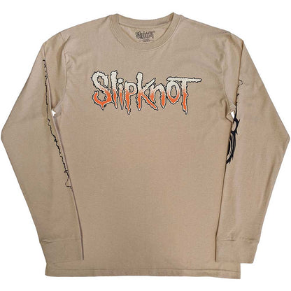 Slipknot Long Sleeve T Shirt - TESF Logo Barcode