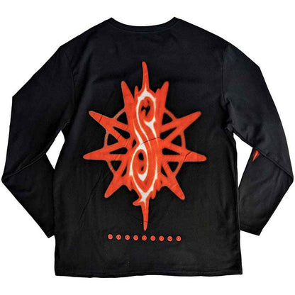 Slipknot Long Sleeve T Shirt - TESF Group Photo Tribal-S Nonagram