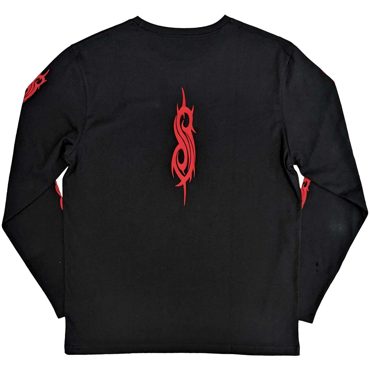 Slipknot Long Sleeve T Shirt - Skeleton Flag