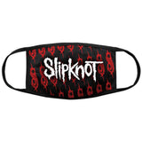 Slipknot Face Mask - White Logo & Sigils