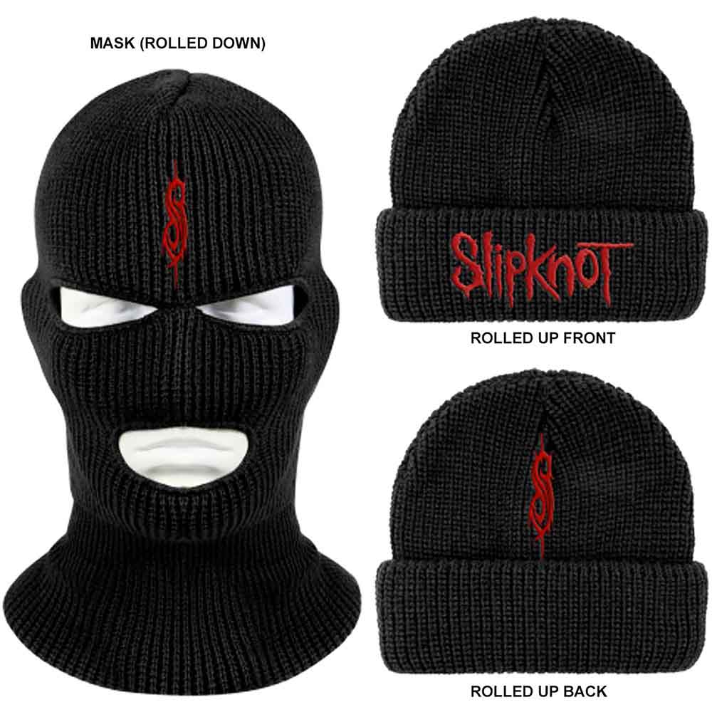 Slipknot Beanies - Double Logo | Buy Now For 24.99
