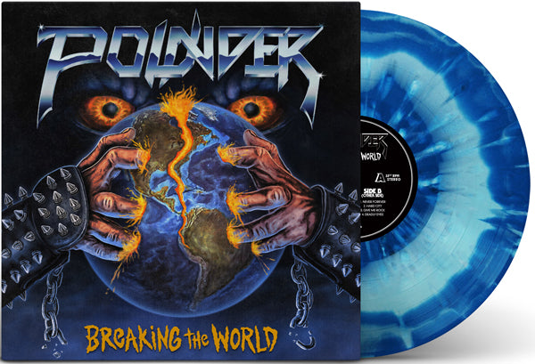 Pounder LP - Breaking The World (Deadly Eyes Colored Vinyl) | Buy Now For 47.99