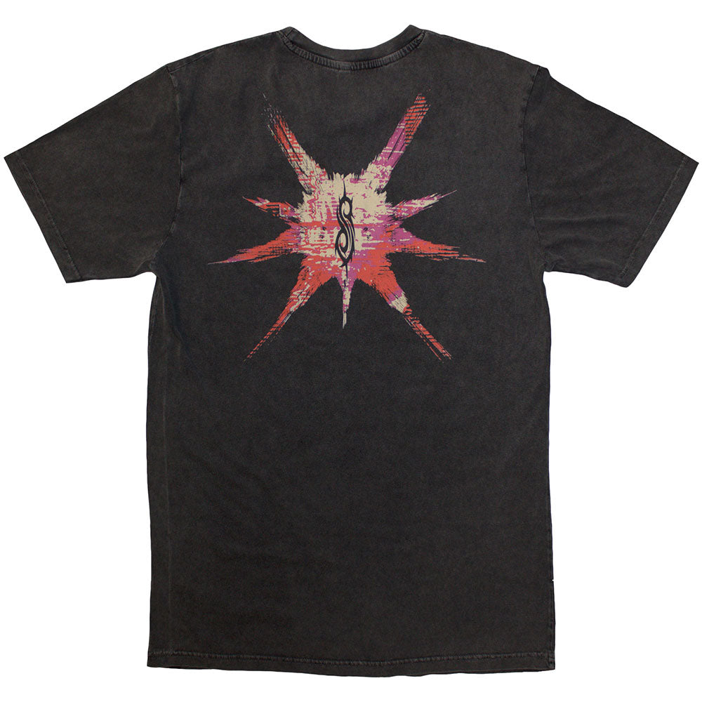 Slipknot T Shirt - TESF Barcode Stone Wash