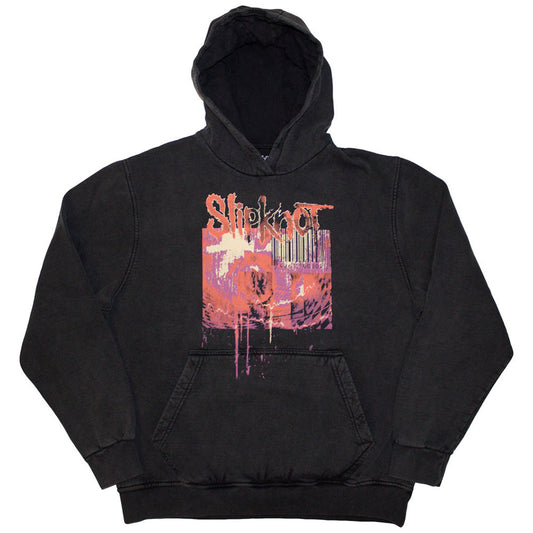 Slipknot Stone Wash Pullover Hoodie - TESF Barcode Stone Wash