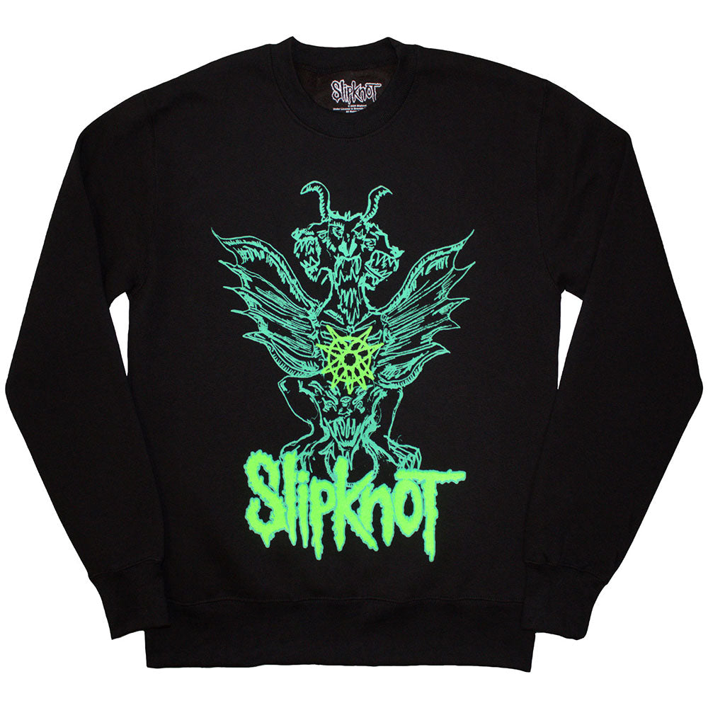 Slipknot Sweatshirt - Green Demon