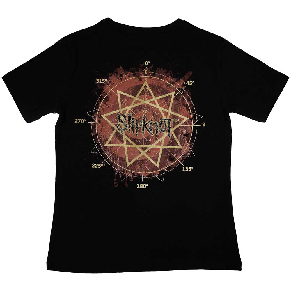 Slipknot Woman's T Shirt - Come Play Dying Back Print