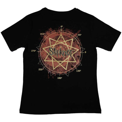 Slipknot Woman's T Shirt - Come Play Dying Back Print