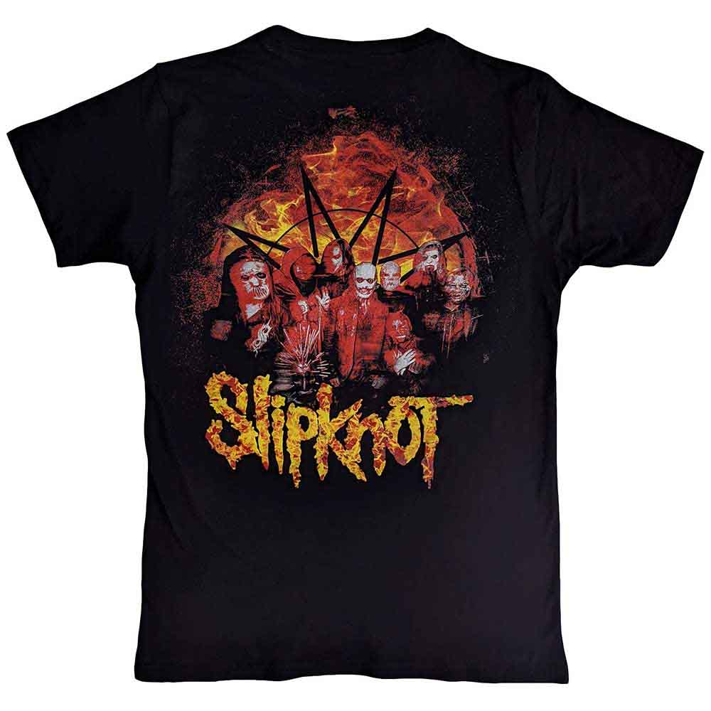 Slipknot T Shirt - TESF Flame Logo