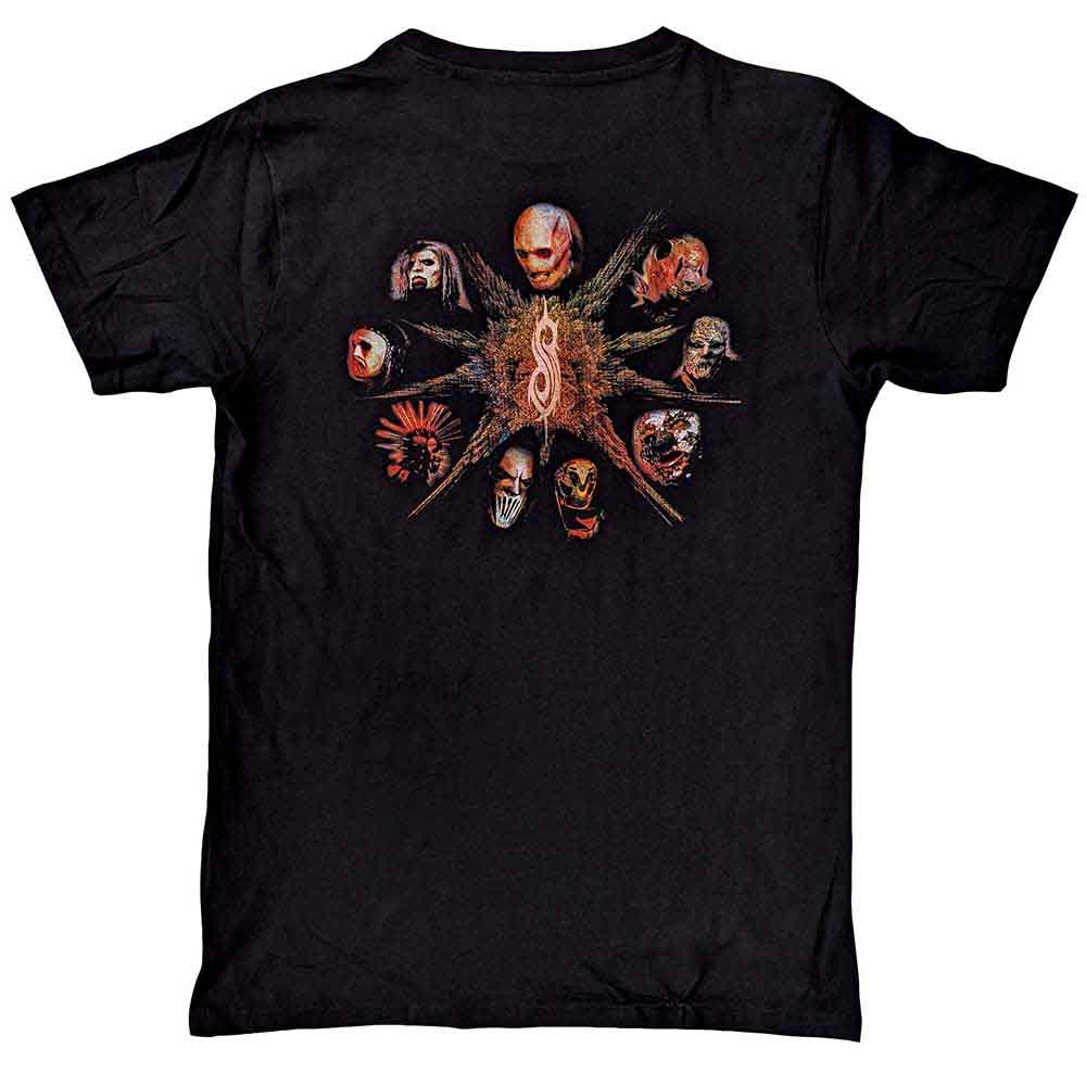 Slipknot T Shirt - TESF Pentagram Heads