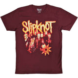 Slipknot T Shirt - TESF Group Photo TribalS Nonogram