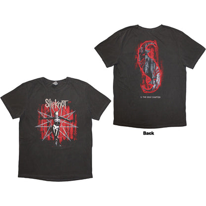 Slipknot T Shirt - The Gray Chapter Star | Buy Now For 24.99