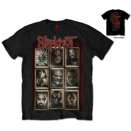 Slipknot T Shirt - New Masks
