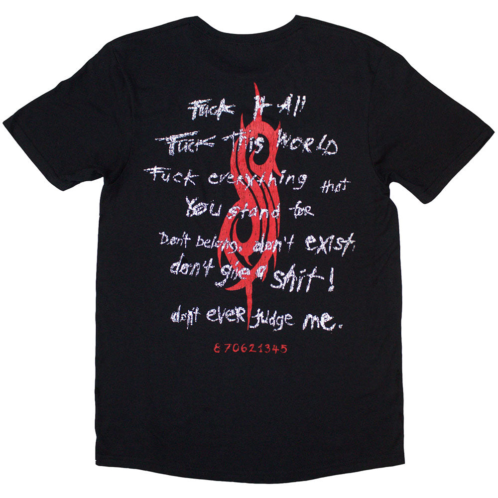 Slipknot T Shirt - F It All