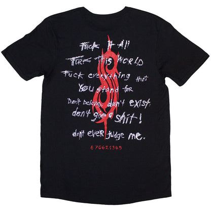 Slipknot T Shirt - F It All