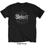 Slipknot T Shirt - Logo Star Diamante