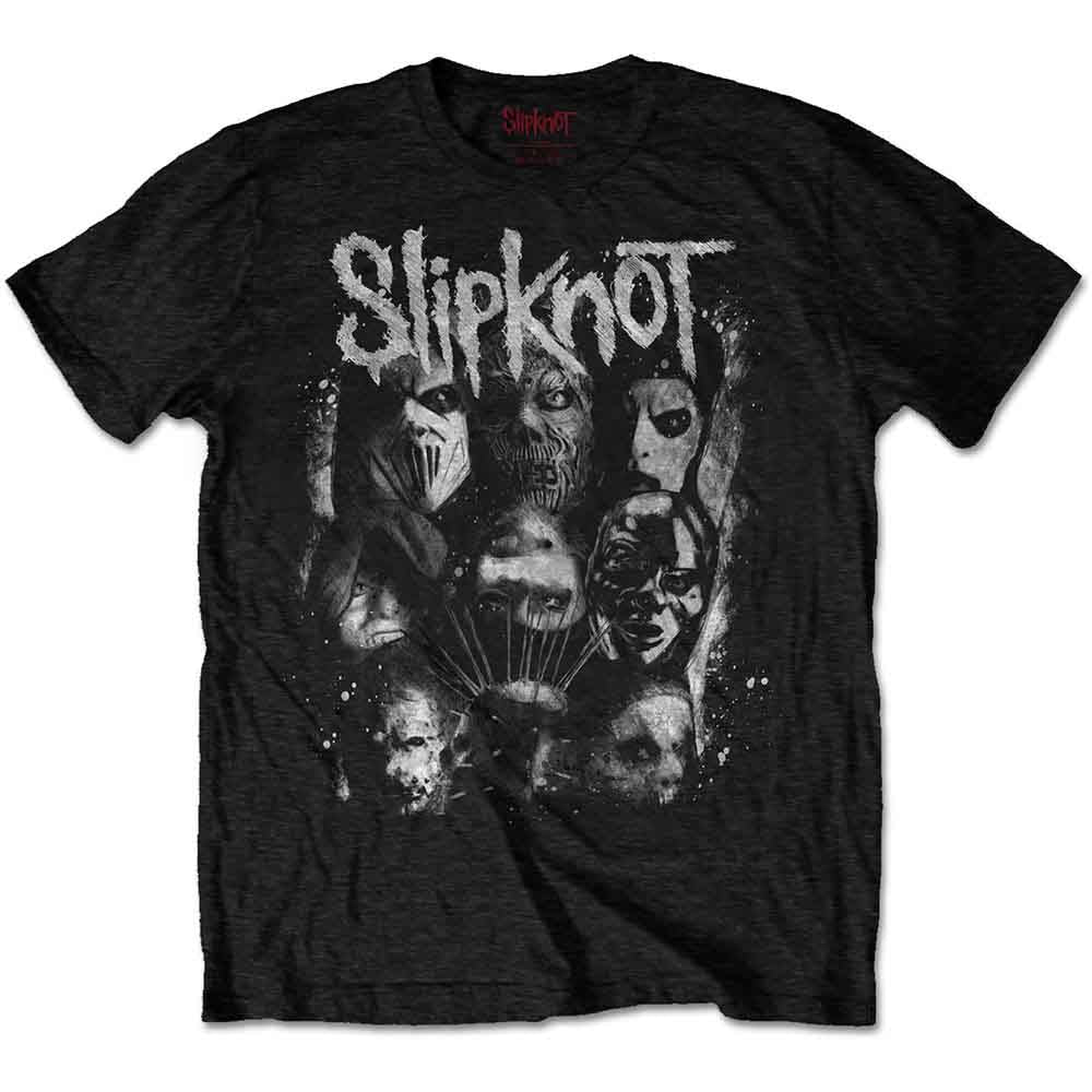 Slipknot T Shirt - WANYK White Splatter