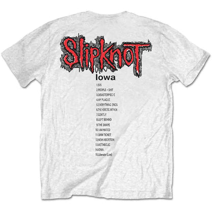 Slipknot T Shirt - Iowa Tracklist