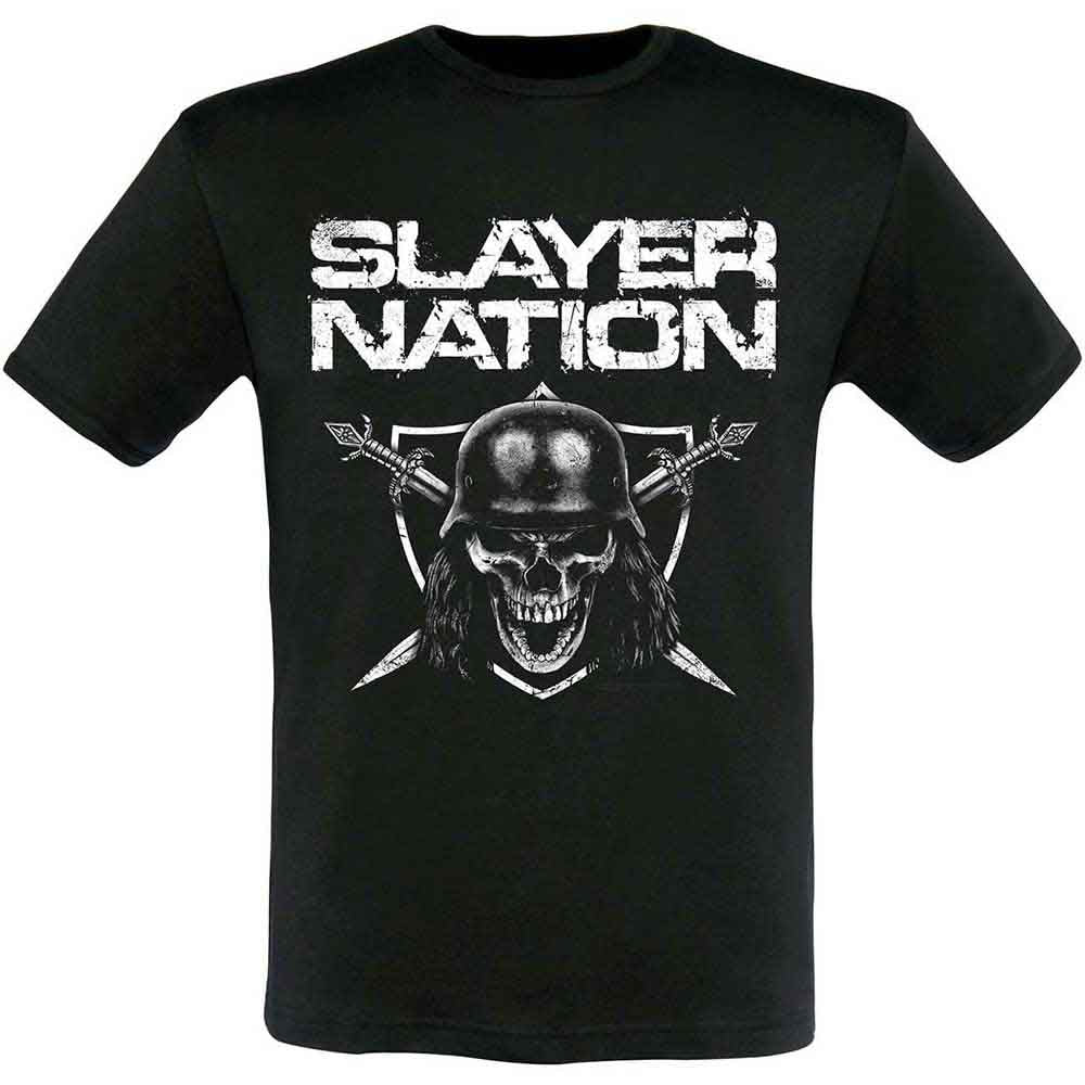 Slayer T Shirt - Nation World Tour 2015