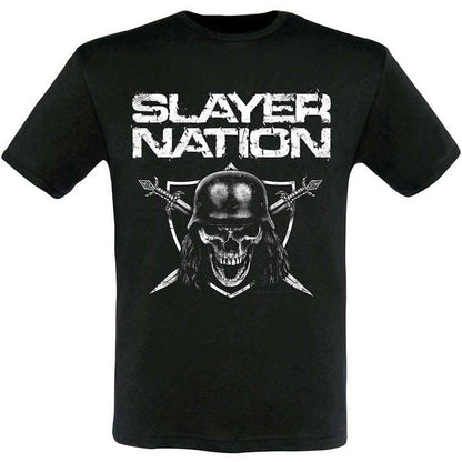 Slayer T Shirt - Nation World Tour 2015