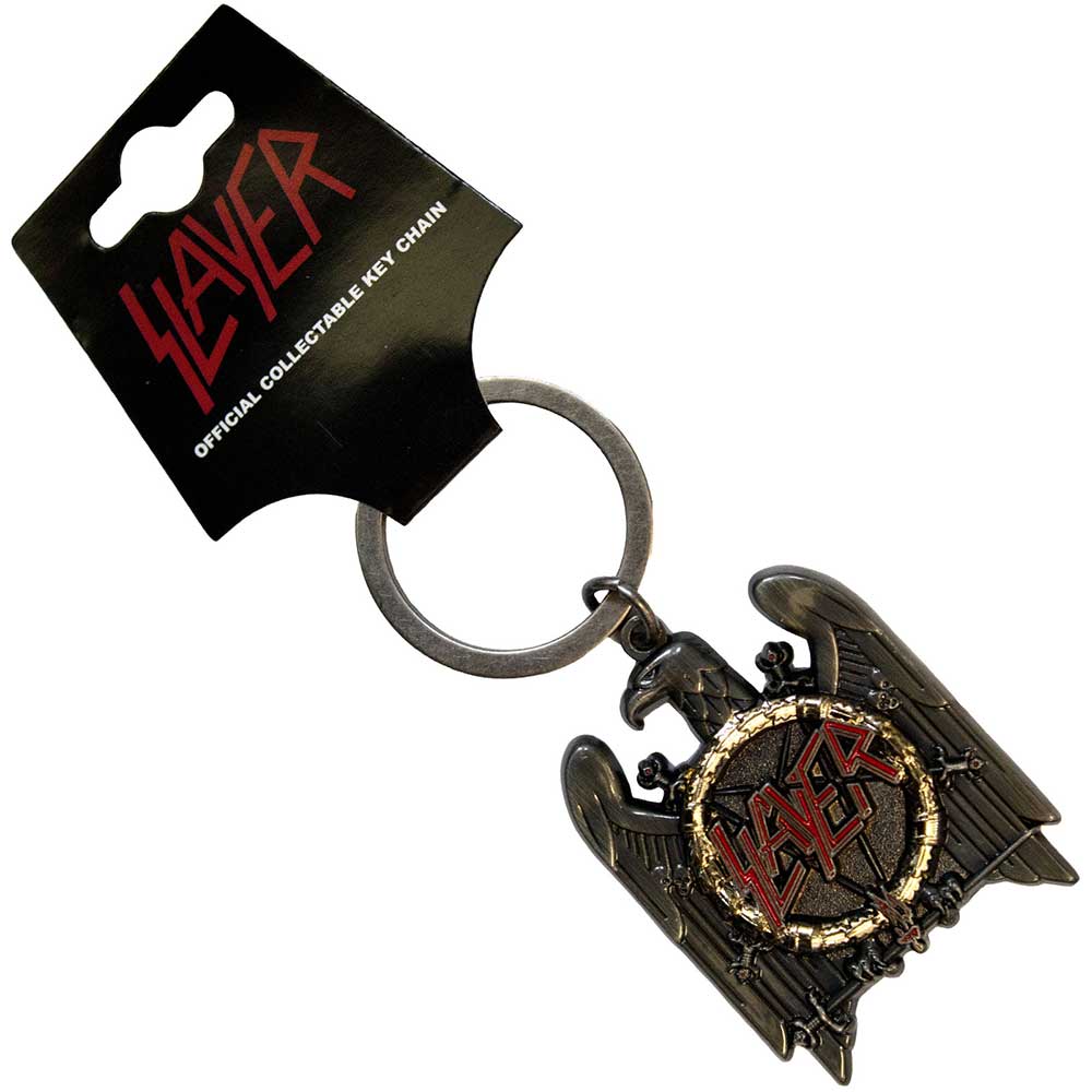 Slayer Standard Keychains - Silver Eagle