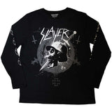 Slayer Long Sleeve T Shirt - Dagger Skull